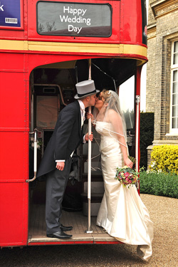 Red London Bus - Wedding